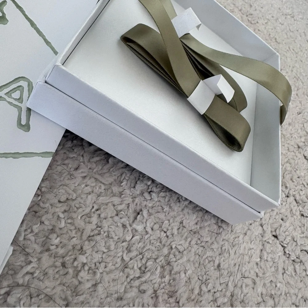 Van Cleef & Arpels Gift Box with Ribbon and Gift Bag